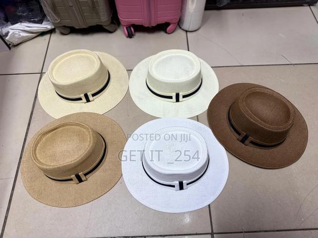 🧢 Stylish Straw /Boater Hats – - thumbnail 4