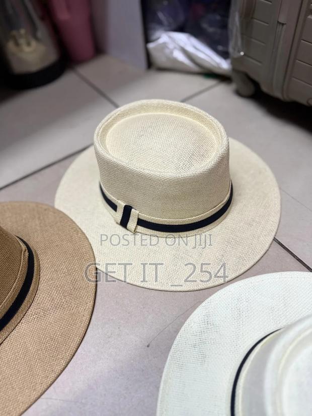 🧢 Stylish Straw /Boater Hats – - thumbnail 5