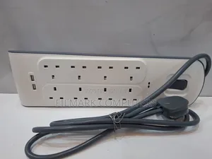 Belkin Surgeplus 8 Way Extension With Dual Usb Outputs