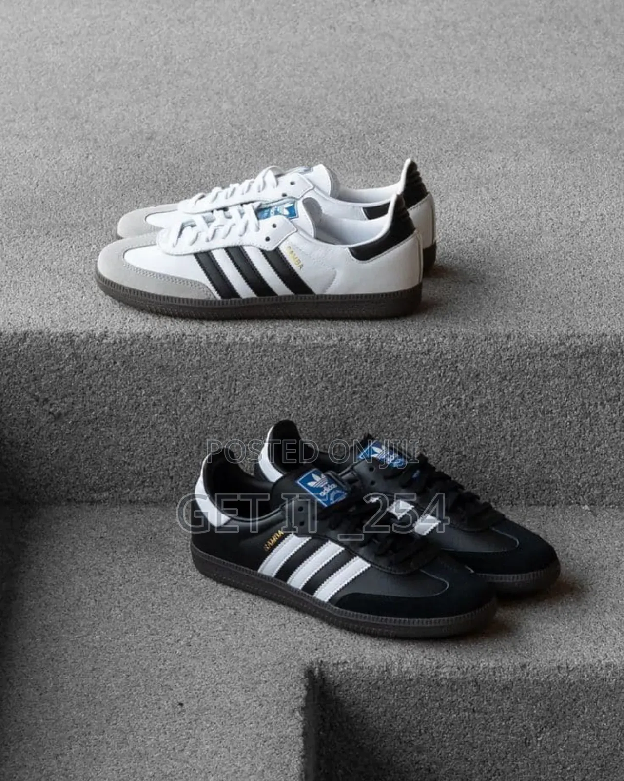 Samba Single Sole 
High Quality 
Sizes 37-45 
 Fixed 
Few