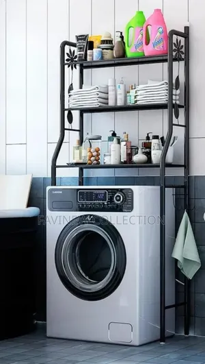 Over the Washing Machine Rack Organizer