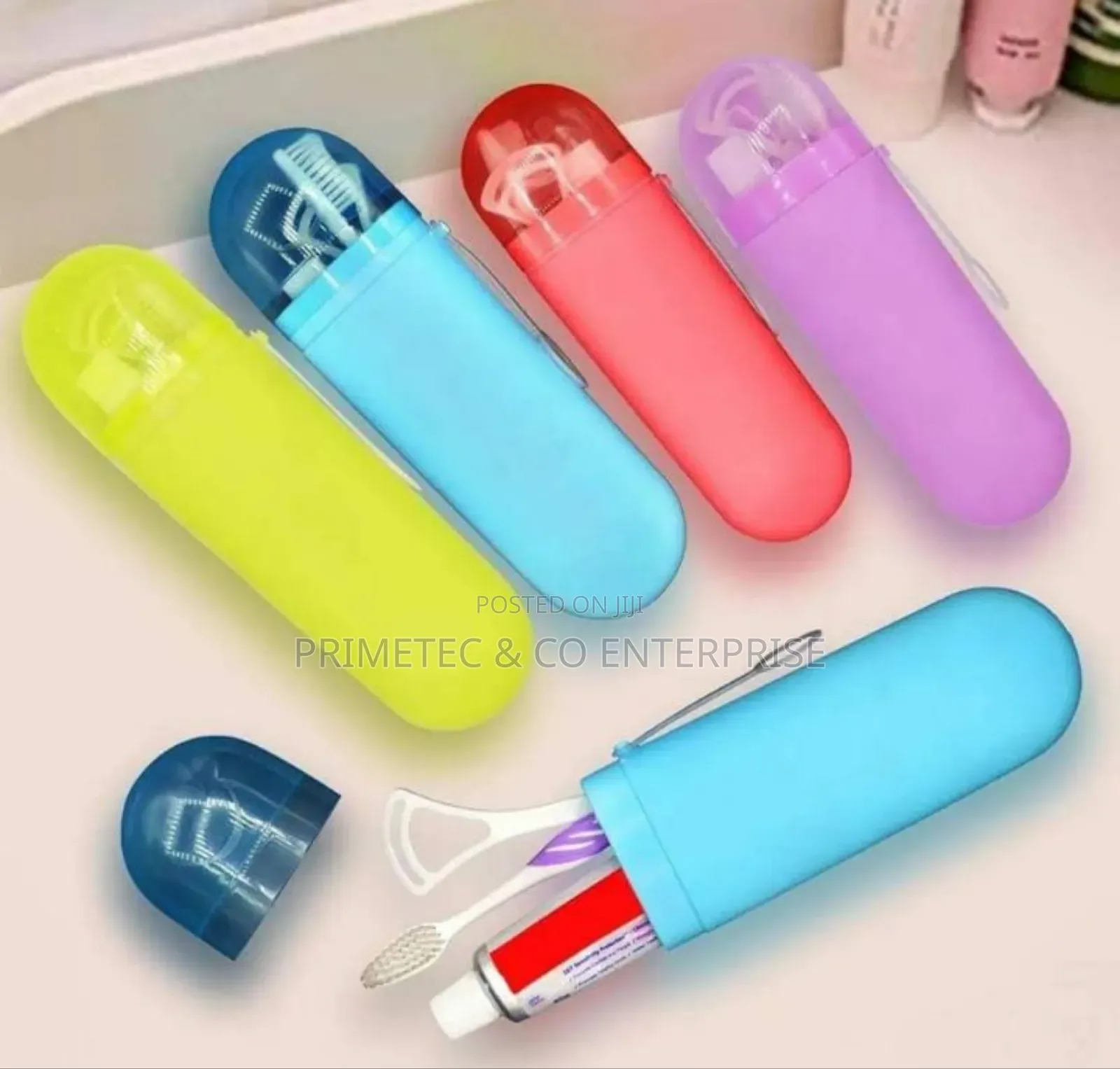 Portable Toothbrush Holder.