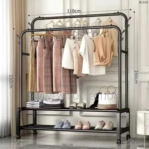 Advanced Double Layer Garment Rack Clothes Hanger