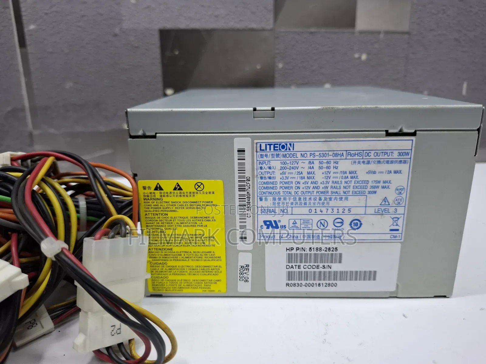 Hp Pavilion 5188-2625 Liteon Ps-5301-08ha 300w Power Supply