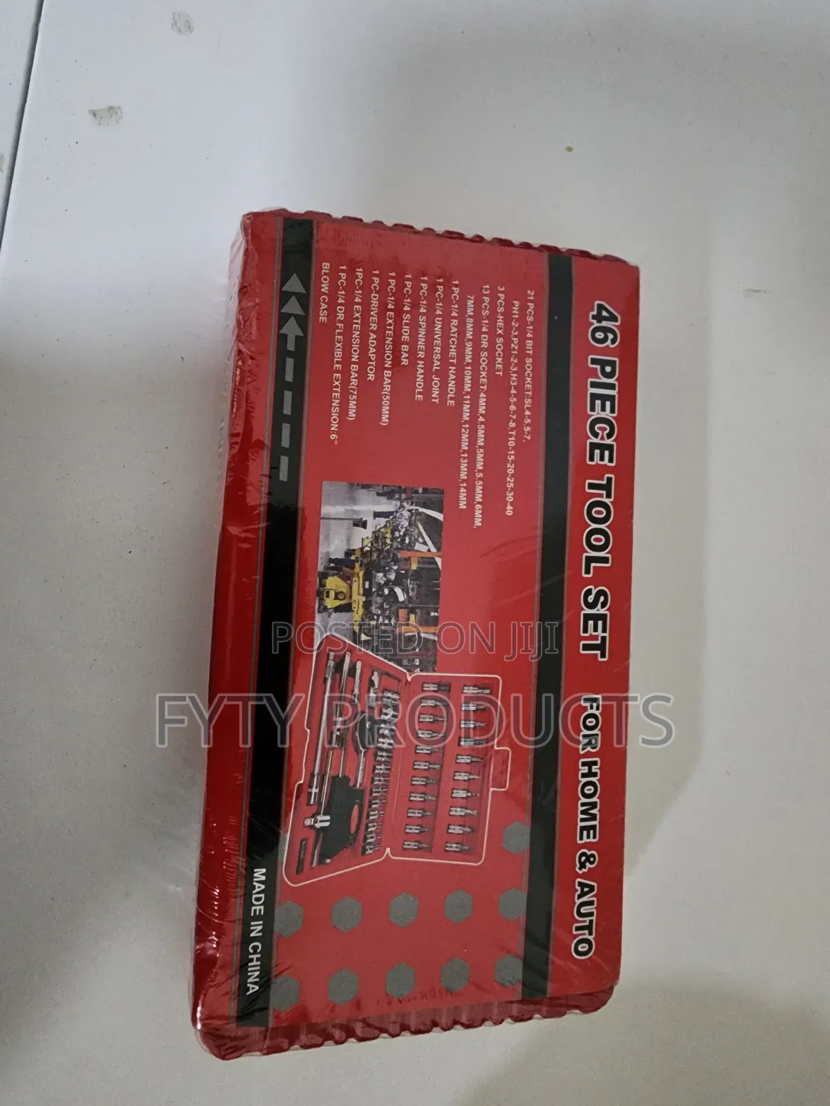 46 Piece Tool Set for Car and Home