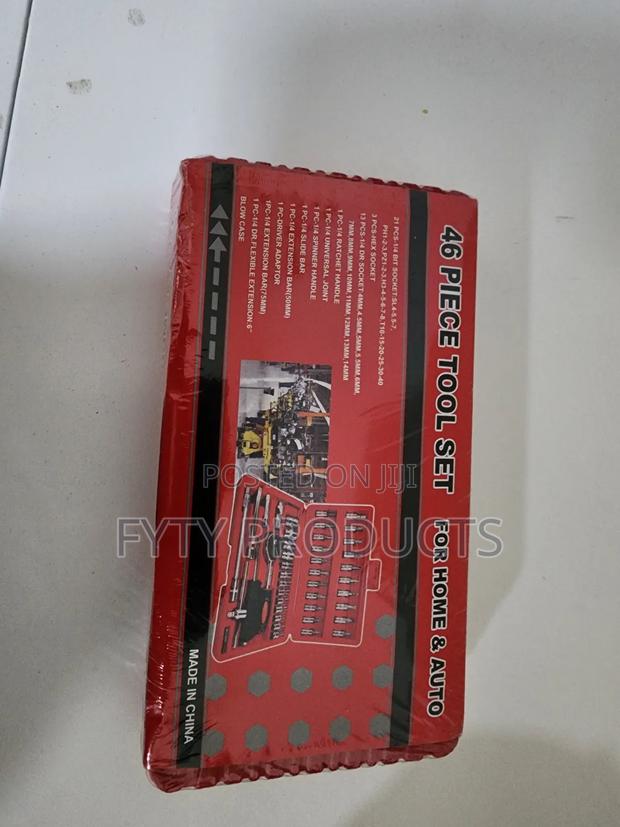 46 Piece Tool Set for Car and Home - main view