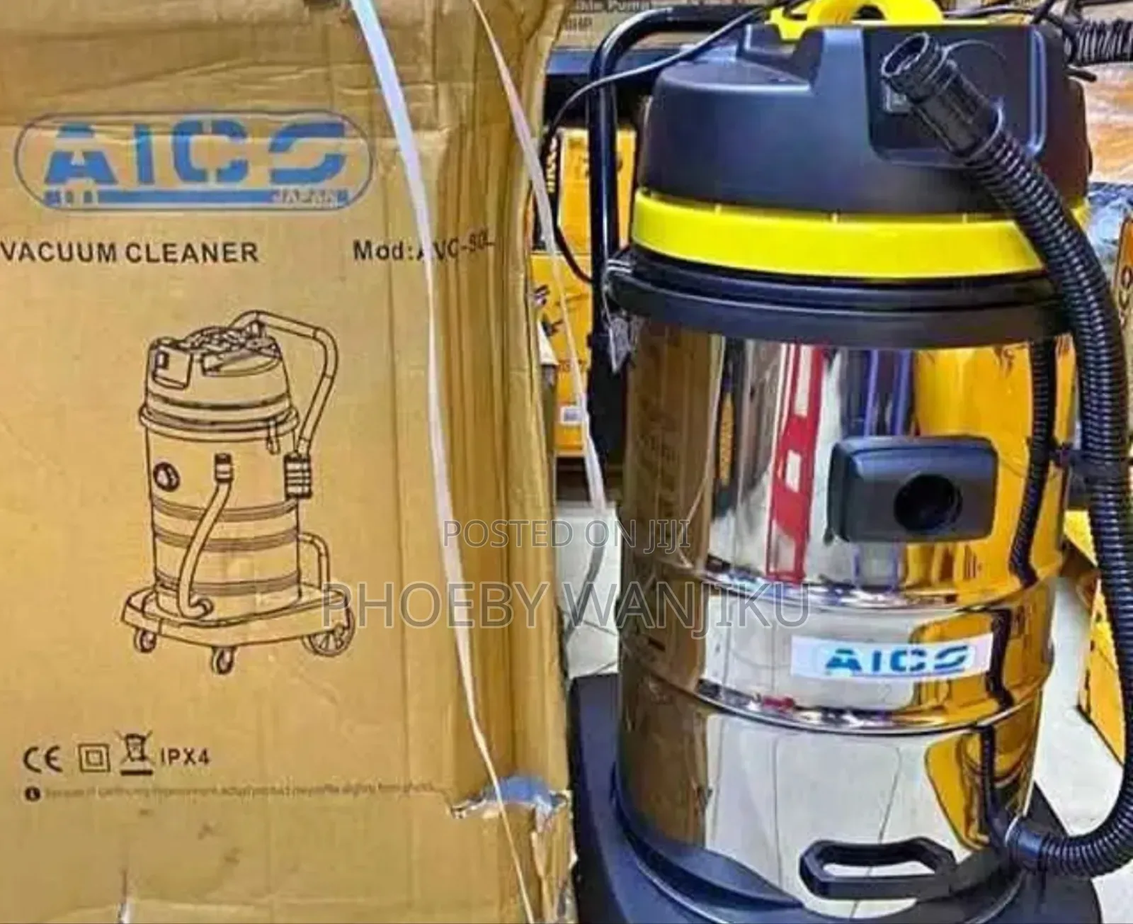 Efficient Vacuum Cleaner Wet Dry 50l