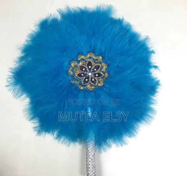 Blue Executive Ladies Fans - main view