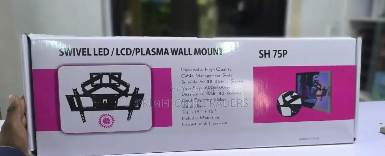 Swivel Led /LCD / Plasma Wall Mount 75p 32 -85inches✓