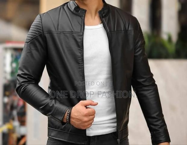 Fashion Men's Outdoor Casual Windproof Leather Jackets