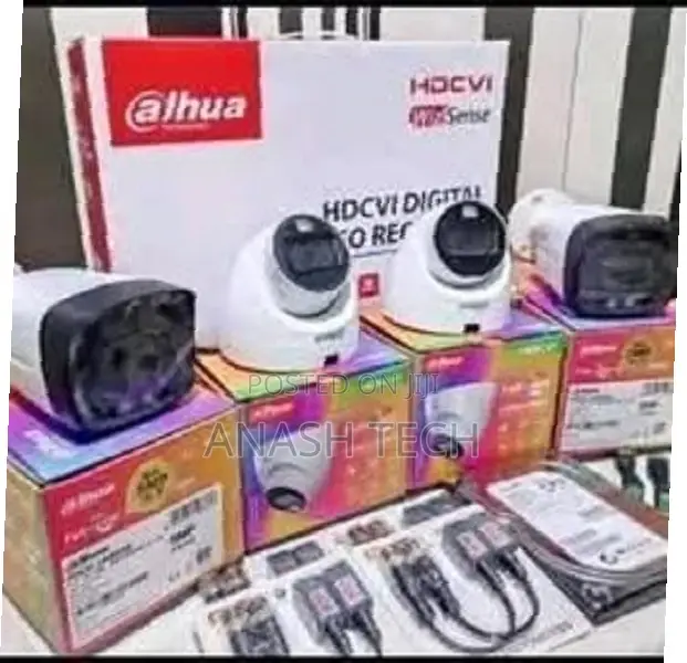 4 Channel Dahua 2mp Dome Camera CCTV
