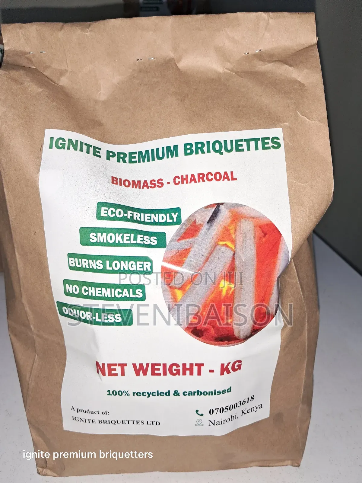 Ignite Charcoal Briquettes