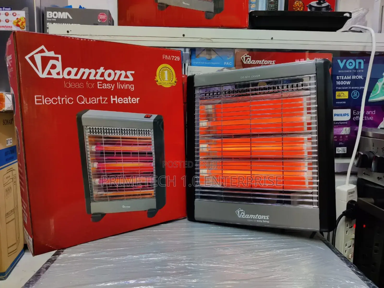 Ramton Quartz Room Heater