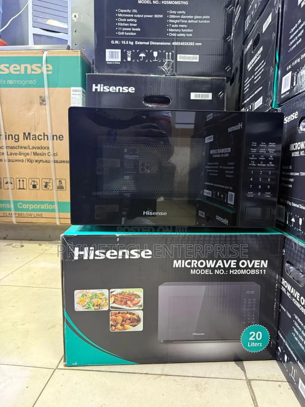20 Litres Hisense Digital Microwave -Black - main view