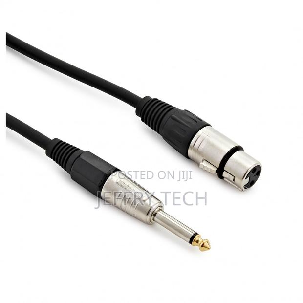 XLR (F) - Jack Microphone Cable, 3m - main view