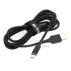 Usb C to Dc Thinkpad 11x4.5mm Pd 100w Fast Charging Nylon B