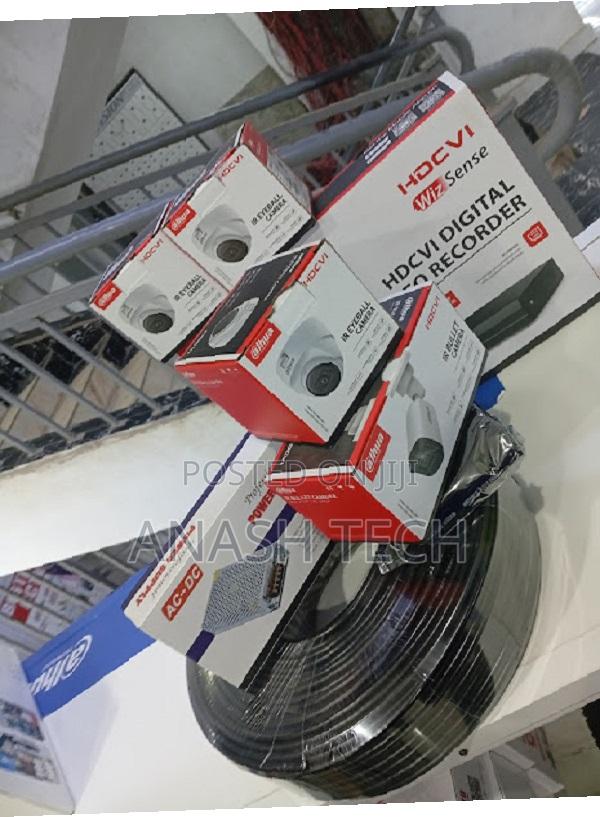 Dahua CCTV Security Cameras / Dahua 5 Channel Kit Complete