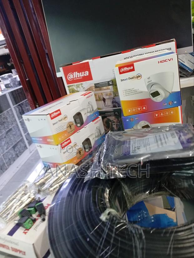 CCTV Security Cameras Dahua 8 Channel Kit