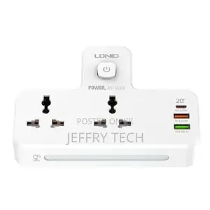Ldnio Sc2311 Power Strip With 1 Type-C and 2 Type-a and 2 Po