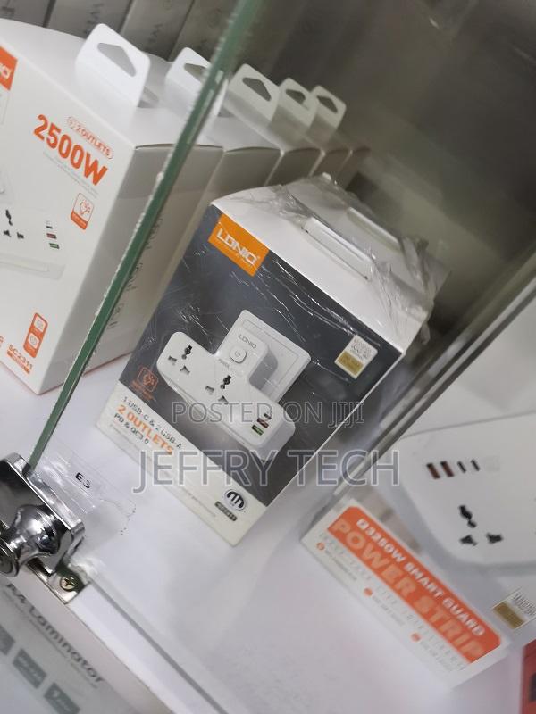 Ldnio Sc2311 Power Strip With 1 Type-C and 2 Type-a and 2 Po - thumbnail 4