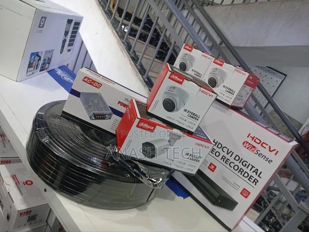 Dahua CCTV Camera Package Installation Full Kit Dahua - thumbnail 2