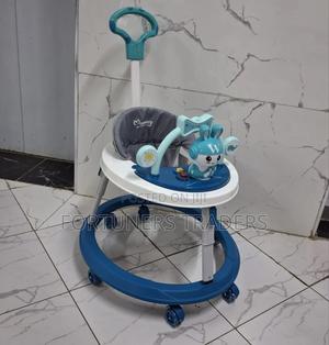 Height Adjustable Baby Walker With Push Handle - thumbnail 2