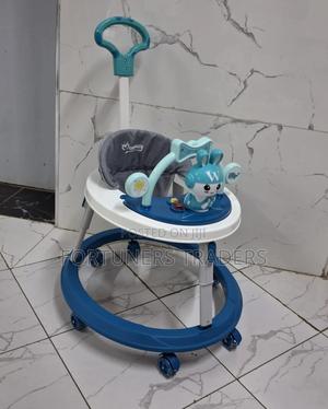 Baby Walker With Push Handle and Adjustable Height - thumbnail 2