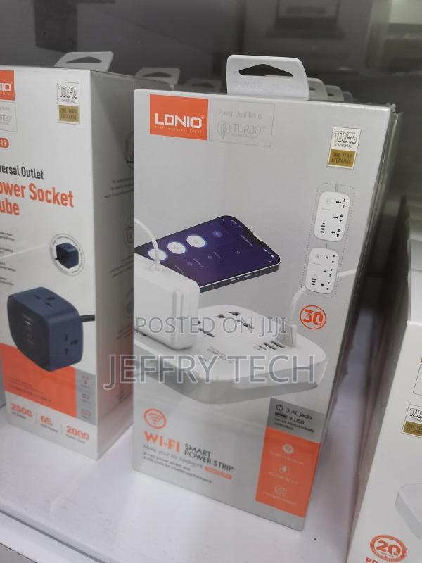 Ldnio Wi-Fi Smart Extension Power Socket With Usb Charging - thumbnail 2