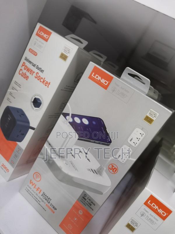 Ldnio Wi-Fi Smart Extension Power Socket With Usb Charging - thumbnail 3