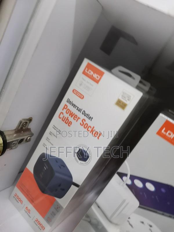 Ldnio Sc3319 6-in-1 65w Power Socket Cube Fast Universal - thumbnail 4