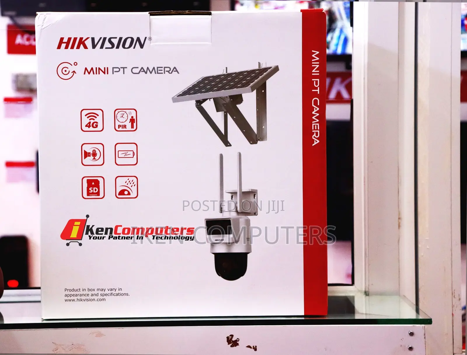 Hikvision 4mp Solar Pt Camera(Ds-2de2c400wg-K/4g)