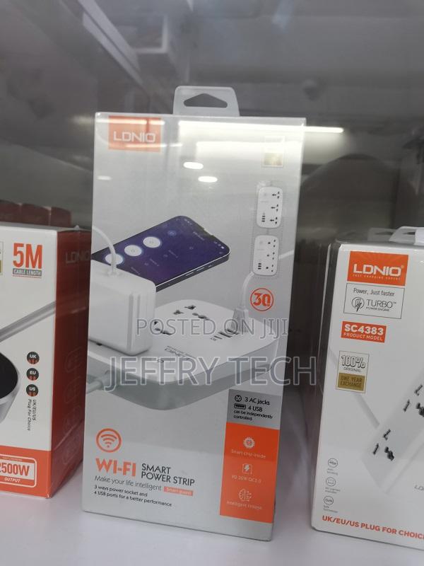 Ldnio 3 Outlets Wifi Smart Power Strip Scw3451 2m