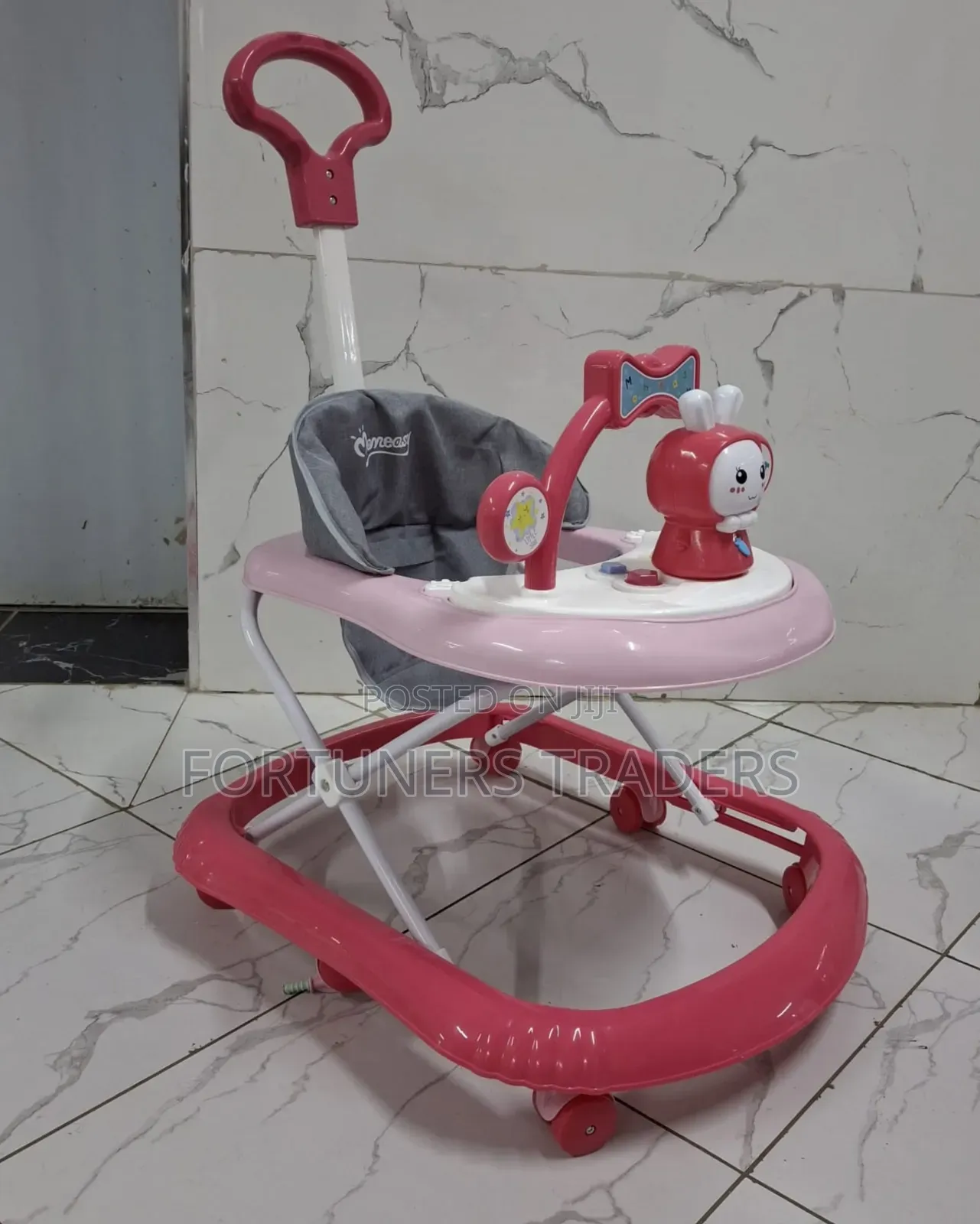 Baby Walker With Music, Toys and Push Handle