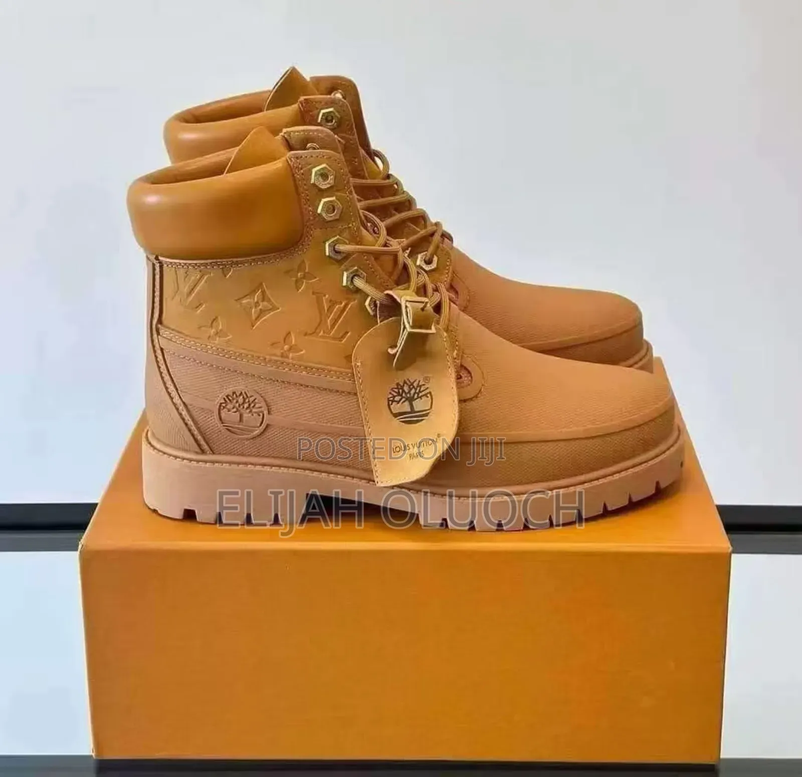 Timberland(Louis Vuitton) Leather Fashion Boots/Shoes