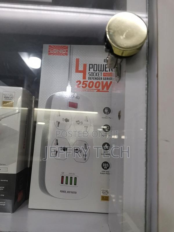 4 Sockets Power Extension 2m With 4 Usb Ports by Ldnio -