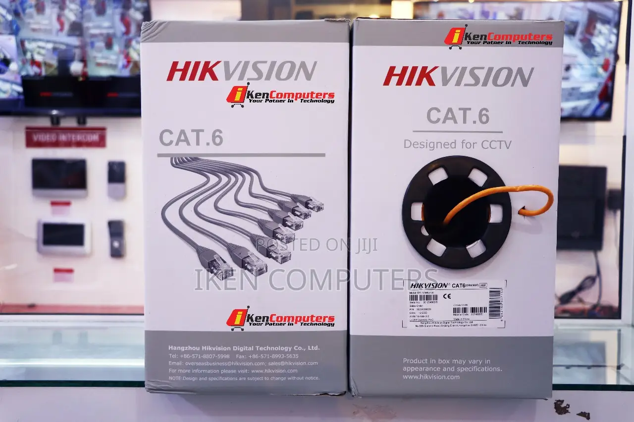 Utp Pure Copper Hikvision Cat 6(Ds-1ln6uzco))