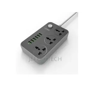Ldnio 6-Port Usb 3-Port Ac Intelligent Surge Power Socket