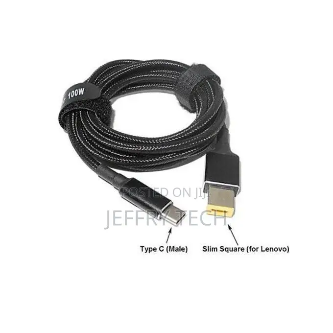 Usb C to Lenovo Slim Laptop Charging Cable Adapter