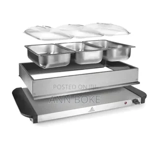 *2 in 1 Triple Electric Chaffing Dish Back in Stock