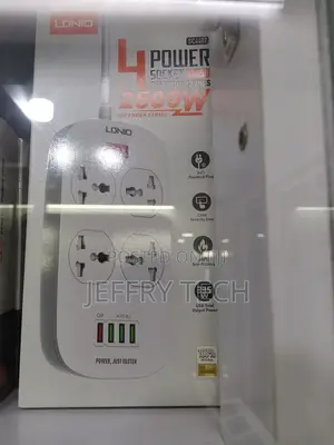 Ldnio Sc4407 4 Ac Outlets Universal Power Strip - White