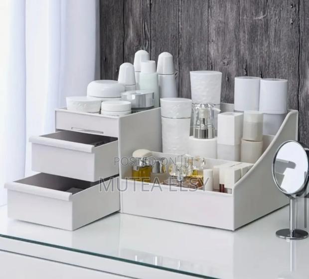 Cosmetics Storage Box With Drawers - thumbnail 2