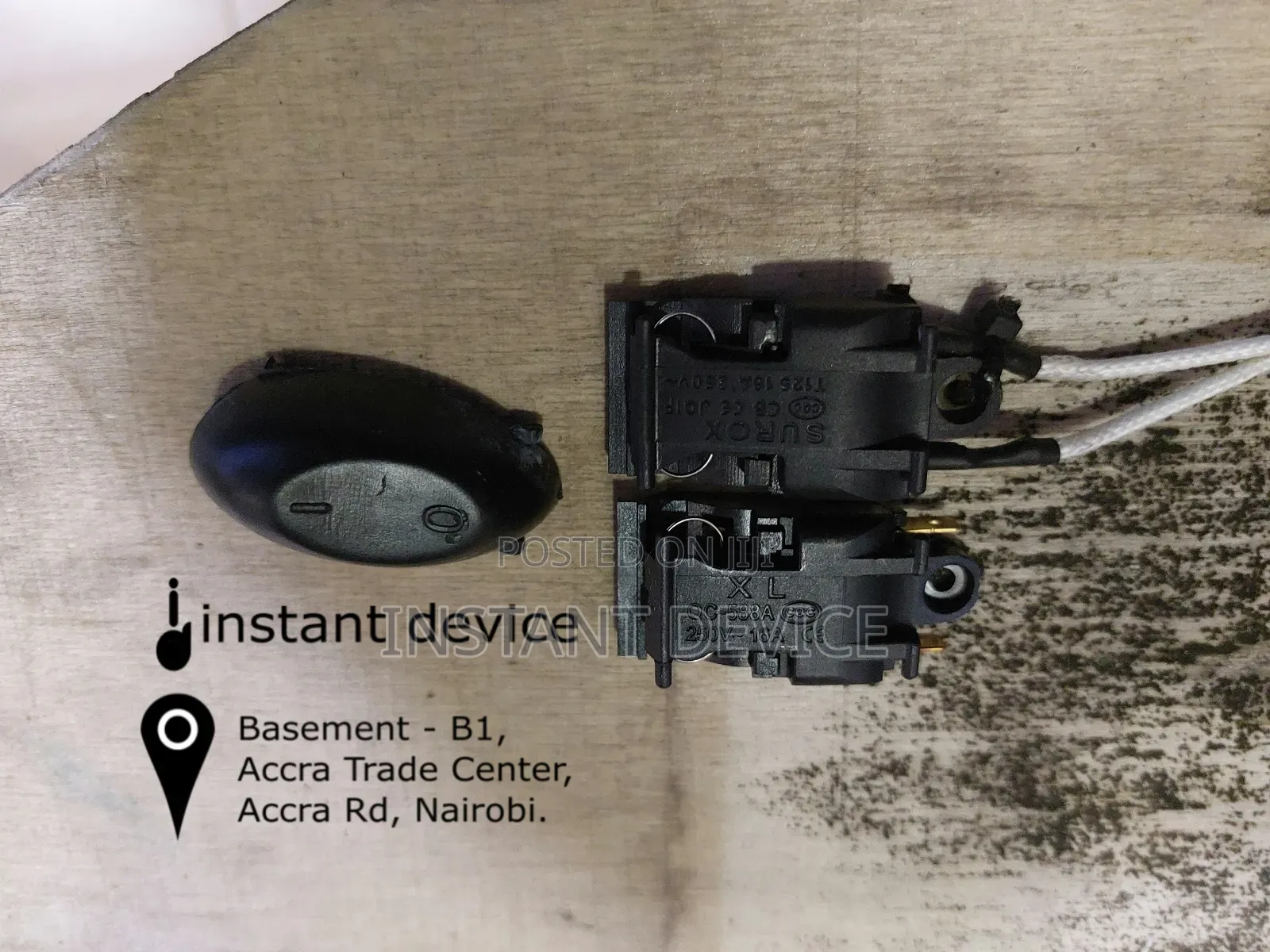 Electric Kettle on/Off Switch