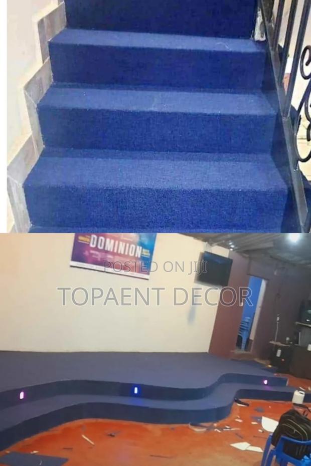 Custom Fit and Luxury Soft Blue Wall to Wall Carpets