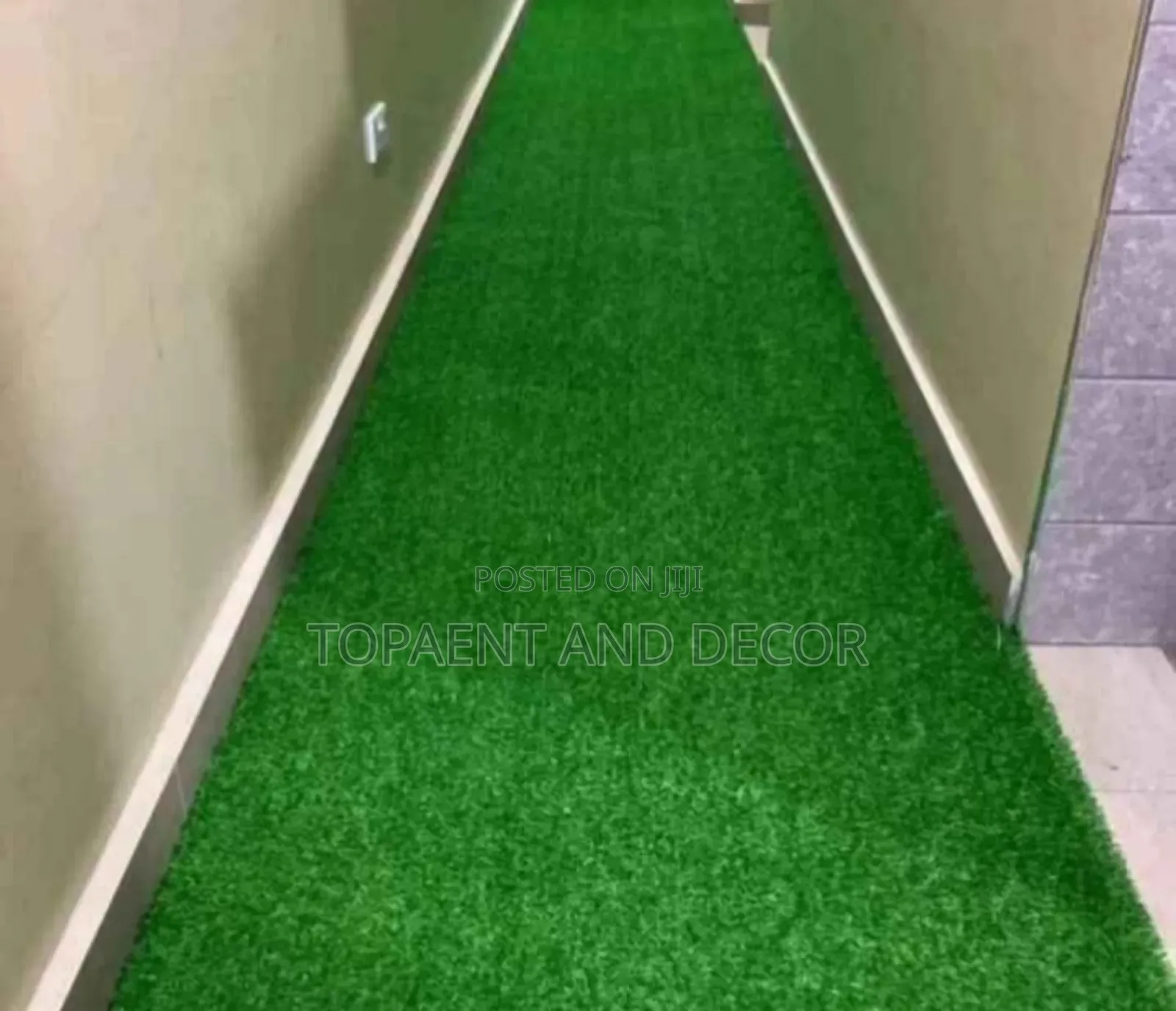 Artificial Grass Carpet for Creative Corridors Designs