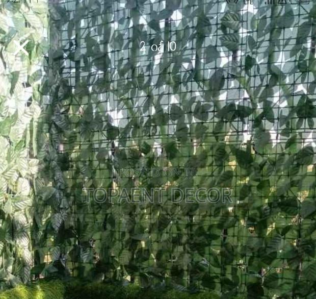 Artificial Green Leaves Balcony Privacy Fence - main view