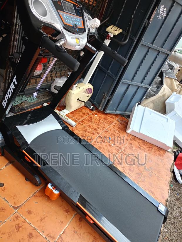 Treadmill With LCD Display - main view