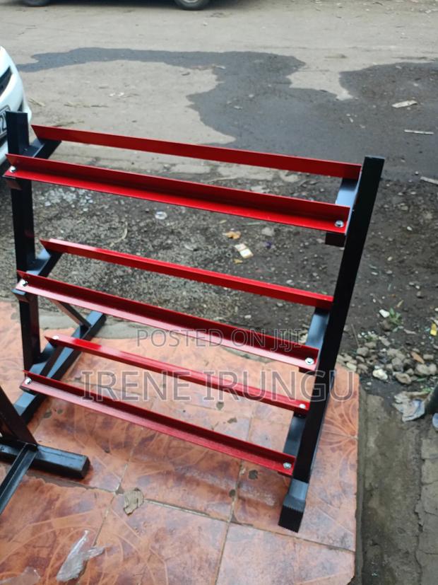 Stable Dumbbells/Weight Rack - main view