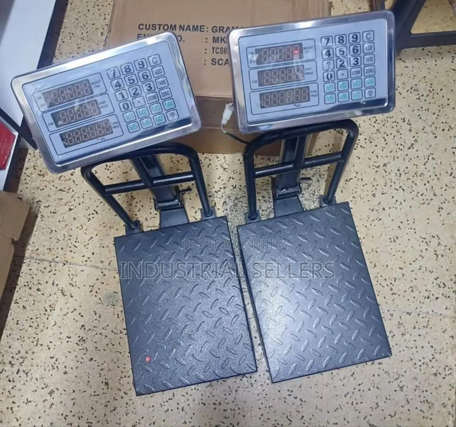 Readily Available 150kg TCS Digital Weighing Platform Scale With Grill
