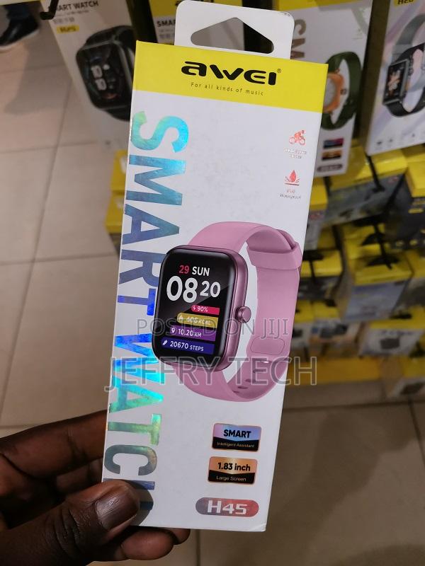 Awei H45 Multi-Sport Modes Smart Watch Ip68 Waterproof Rate - main view