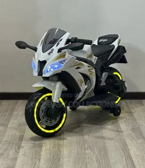 Kids' Electric Ride-on Motorcycle With Lights Music